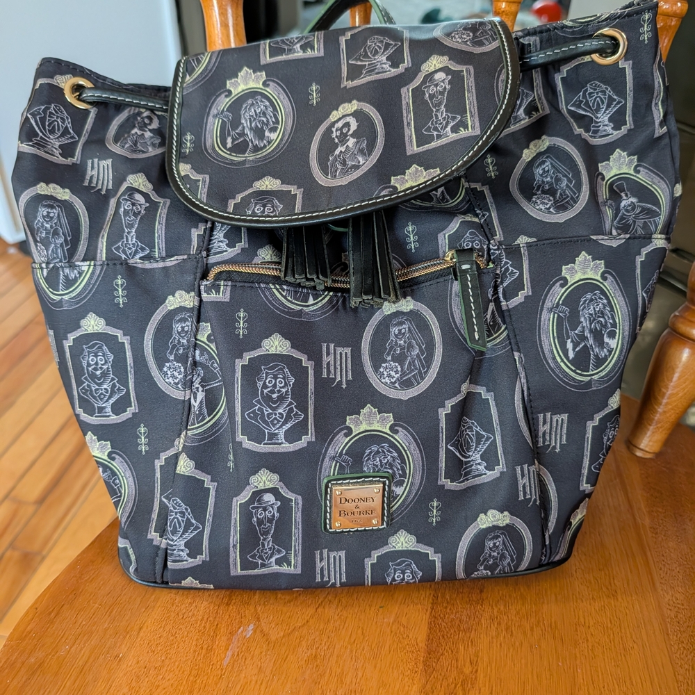 Dooney & Bourke Black Haunted Mansion Bag